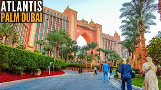 Atlantis The Palm Dubai Complete Walking Tour | 4K | Dubai Tourist Attraction