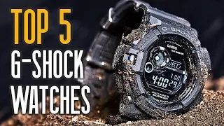 TOP 5:  Best Casio G Shock Watches For Men!