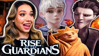 RISE OF THE GUARDIANS First Time Watch Movie Reaction! BEST Holiday Animated Movie! ACTRESS REACTS