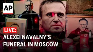 Alexei Navalny’s funeral: Russian opposition leader’s full farewell ceremony in Moscow