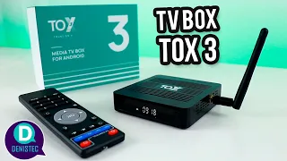 Tv Box TOX 3 con Amlogic S905x4 | Un Tv box compatible con pantalla dividida ✅
