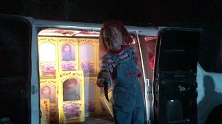 Halloween Horror Nights: CHUCKY'S Terror Tram Scare Zone (2017)