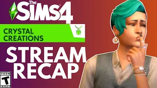 Review: Crystal Creations Stuff Pack (Sims 4 Stream)