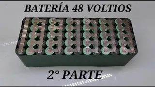 BATERÍA 48 VOLTIOS EBIKE HAZLO TU MISMO!!!!