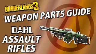 Borderlands 3 Weapon Parts Guide | Dahl AR's