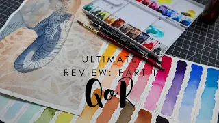 PART 1 QoR Watercolor Set of 24 : Ultimate Review