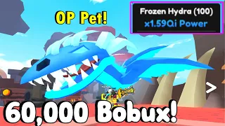 I Spent 60,000 Robux for The OP Pet!!- Sword Fighters Simulator