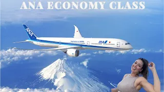 ANA Economy Class-Houston to Tokyo Haneda 787-9 Dreamliner