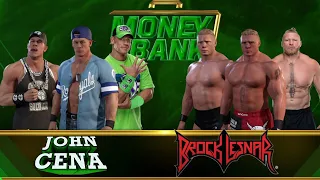 Can 3 Different John Cena Defeat 3 Different Brock Lesnar | Ps5 | WWE 2K22