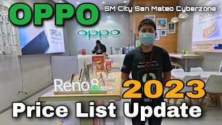 OPPO Price List Update 2023, Oppo Reno 8 5G, A77s, A76, A96, A57, A17, A17k, A16, A16K, Pad Air