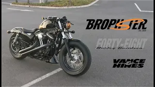 Harley Davidson | Forty Eight | start up | sound | South Africa | Vance and Hines | Side Shots