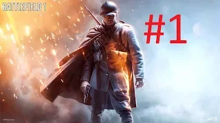 Battlefield 1 walkthrough #1 "Storm of steel" / hard difficulty / 1440p / 60fps