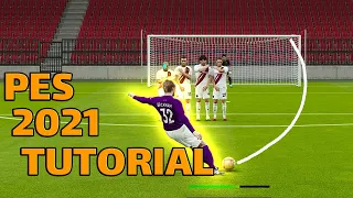 آموزش مهمترین حرکات پی اس 2021 | EFootball PES 2021 Tutorial Part 2