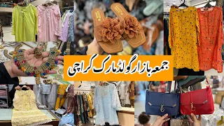 Jumma Bazar Gold Mark Karachi-footwears,Bags,dress & jewelry Shopping-Local Bazar Pakistan
