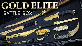 INSANE GOLD BATTLE BOX! (elite edition)
