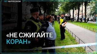 В Стокгольме полиция задержала пакистанца за попытку остановить сжигание Корана