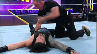 Shane McMahon uses the spear on Roman Reigns | Super ShowDown 2019