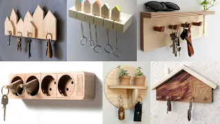 100+ Wooden Key Holder Ideas to Elevate Your Entryway 💡