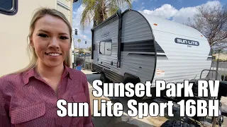 Sunset Park RV-Sun Lite Sport-16BH - by Campers Inn RV – The RVer’s Trusted Resource