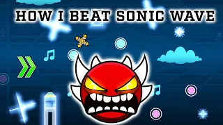 The Best SONIC WAVE Guide... (Geometry Dash)