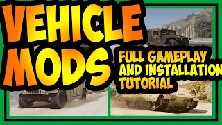 how to install Grand theft Auto (gta 5) V US Military Vehicle mod pack/Full installation/Gameplay