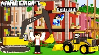 GPLAY TROLLUJE LAKIEGO || EPICKA ROZBIÓRKA DOMU W MINECRAFT!