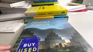 My algebra text book collection