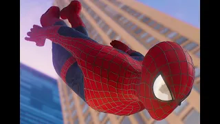 Marvel's Spider Man Remastered | Free Roam | TASM 2 suit MOD!!!