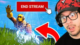 IF I LOSE, THE STREAM ENDS! (Fortnite)