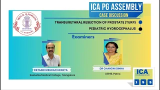 ICA PG Assembly: TURP, Hydrocephalus ICA Webinar 195