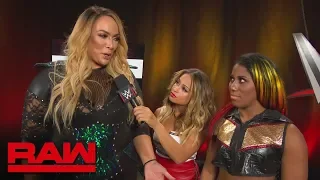 Nia Jax reminds Ember Moon who won at WWE Evolution: Raw, Oct. 29, 2018