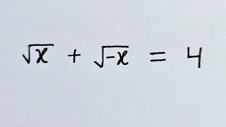 A nice math radical problem|Solve for x#math#squareroot