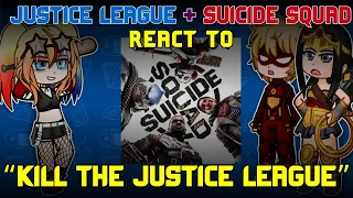 Suicide Squad & Justice League react to 'Kill the Justice League' PS Game - Gacha Edits