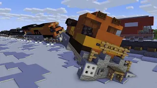 Casselton Train Derailment Minecraft Animation