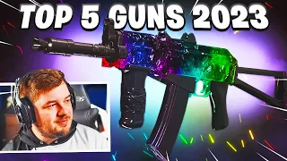 *TOP 5* GUNS in Cold War Multiplayer 2023! (BEST META WEAPONS AND CLASS SETUPS)