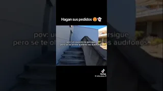 pov un asesino serial te persigue pero se te olvida quitarte los audífonos video completo #viral