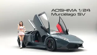 AOSHIMA 1/24  Lamborghini murusi SV FULL BUILD