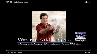 PSW 2281 Water in Arid Lands | Eilon Adar