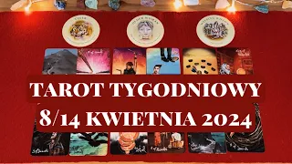 ✨ Tarot tygodniowy dla każdego znaku ✨ 8/14 kwietnia 2024 #horoskop