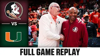 Florida State vs. Miami Full Game Replay | 2022-23 ACC Men’s Basketball