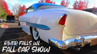 BEAUTIFUL WISCONSIN FALL CAR SHOW!!! Classic Cars - Hot Rods - Street Rods - Trucks - River Falls.