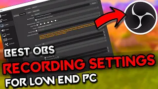 ➢OBS Lagging When RecordingStreaming | OBS Best Settings For LOW-END PC | OBS Lag Fix | 2022 |