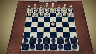 Chess Titans. Level 10. Playing for black