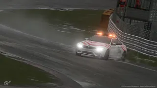 GT7 Tsukuba Rainy Drift Trial : BMW M4 Safety Car