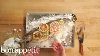 How to Make Salt-Baked Salmon