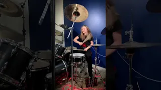 Guns N' Roses - Welcome to the Jungle (Drum Cover / Drummer Cam) Performed by Female Teen Drummer