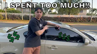 HOW MUCH I SPENT ON MY G37! (MORE THAN THE CAR!)