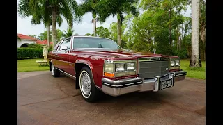 This 1983 Cadillac Fleetwood Brougham D'Elegance was Built By People Who Still Liked Cadillacs