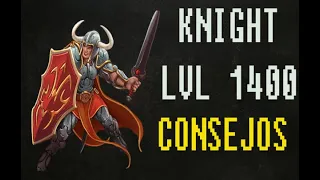 Tibia Guia Knight / CABALLERO AZTECAA EK1400! DANDO CONSEJOS