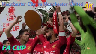 FC 24 Gameplay [PS5 4K] FA CUP-Manchester City vs Manchester United [EA SPORTS]